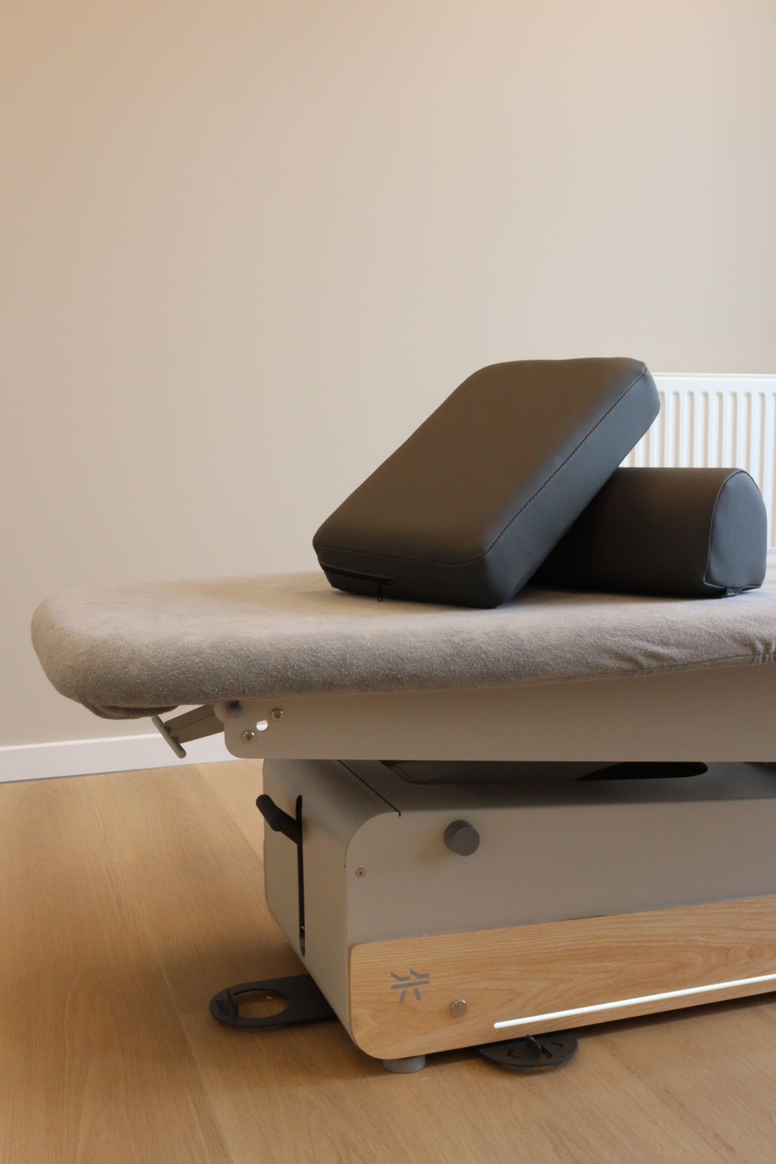 Behandelbank in de praktijk van Fysiotherapie Next in Echt